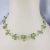 14 Karat Yellow Gold Peridot Briolette Beaded Choker Necklace JAGi Certified- This lovely necklace features 56 briolette...