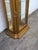 Late 20th Century Hollywood Regency Tall Narrow Antique Gold Display Shelf Cabinet 6245 For Sale - Image 5 of 18
