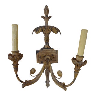 19th Century Italian Neoclassical Sconces, Pair For Sale