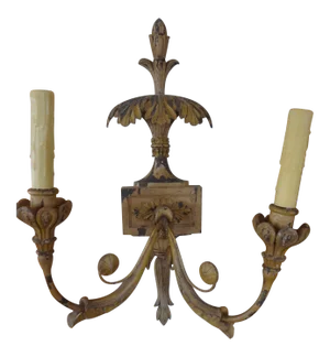 19th Century Italian Neoclassical Sconces, Pair