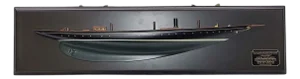 Fine Half Model of the Racing Yacht Atlantic