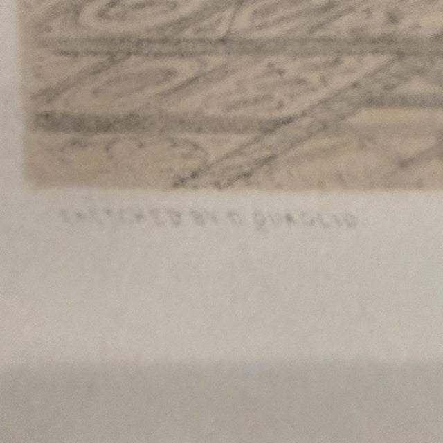 AMBIANIC presents 1960s Set of 3 Italian Architectural Etchings Signed hard to read 20.5 x 15.75 x .75 Art 16 x 12...