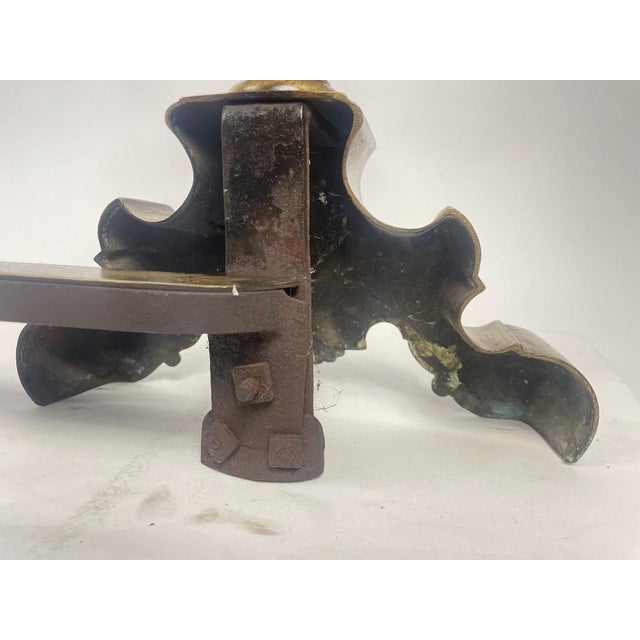 Antique Golden Bronze Wing, 1800s For Sale - Image 6 of 17