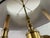 French Vintage Solid Brass Bouilotte Style Table Lamp by Frederick Cooper For Sale - Image 3 of 10