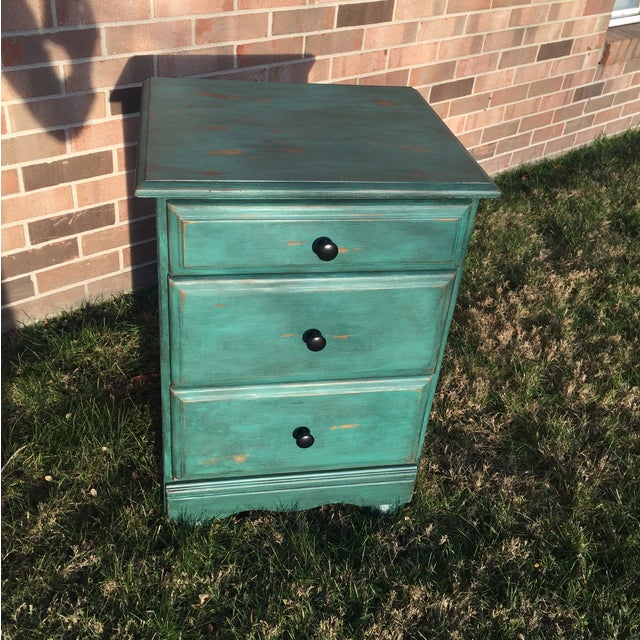 Distressed Nightstand or Mini Dresser Chairish