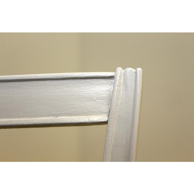 Art Nouveau White Lacquered Beech Armchair by Josef Hoffmann For Sale - Image 11 of 18