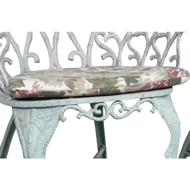 Verdigris Patio Dining Set 5pcs For Sale - Image 15 of 18