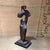 Abstract Modern Faux Bronze Composite Sculpture Stylized Female Figure For Sale In San Diego - Image 6 of 12