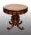 Antique French Louis Philippe Circular Coffee Table in Maple and Mahogany, 19th Century For Sale - Image 5 of 5