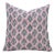 Fabdivine Artisan Block Print Throw Pillow Cover 14x36 Inch Duck Canvas-Betal Leaf For Sale