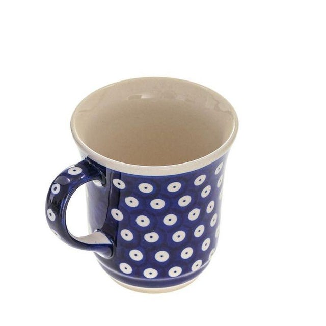 300 Ml Ceramic Mug from Zakłady Ceramiczne Bolesławiec, Set of 4 For Sale - Image 4 of 7