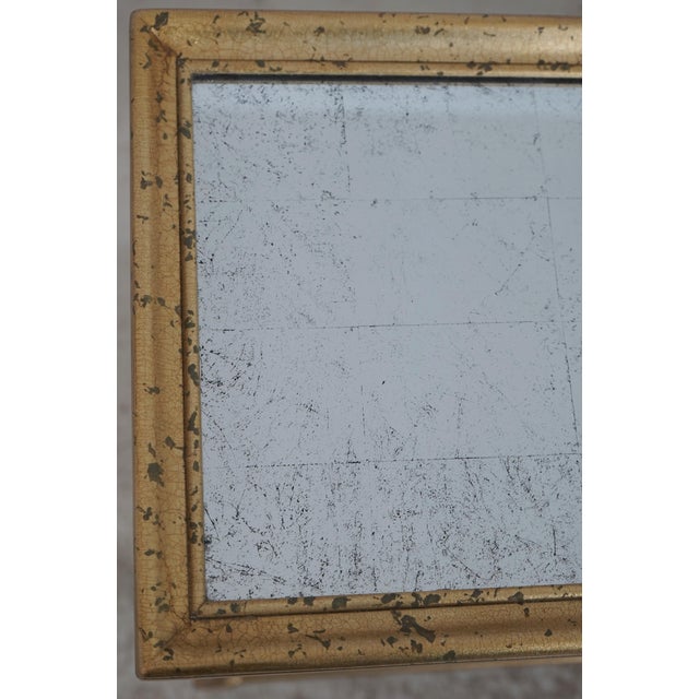 2010s Theodore Alexander Hollywood Regency Mirror Surface Sofa or Hall Table For Sale - Image 5 of 13