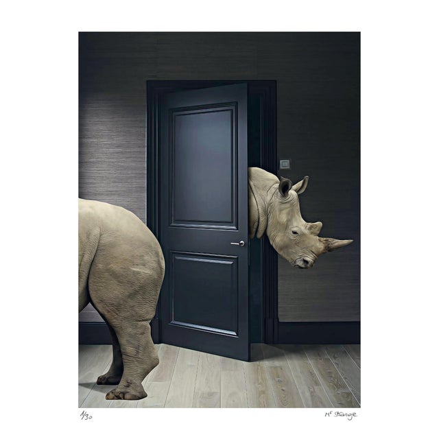 Mr. Strange, The Rhinos, 2019, Screen Print For Sale - Image 6 of 6