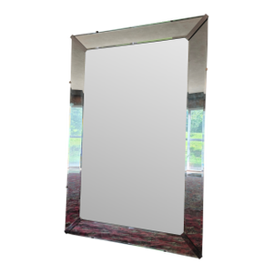 Mid Century Modern 1950s Beveled Mirror