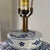 Vintage Frederick Cooper Chinoiserie Blue & White Lidded Jar Table Lamp — 28” For Sale - Image 11 of 12