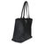Contemporary Black Grained Calfskin Lockme Cabas Tote For Sale - Image 3 of 8