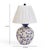 Diana Blue & White Chinoiserie Table Lamp For Sale In Los Angeles - Image 6 of 7