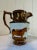 Mid 19th Century Antique English Copper Lusterware Pottery Pitcher With Hound and Ram For Sale In Portland, OR - Image 6 of 10