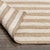Ventura Stripe Natural Ivory Rug - 8 X 10 For Sale - Image 4 of 6