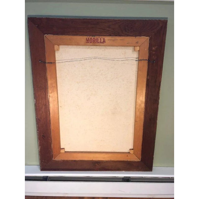 Autumn Barn Landscape and Oil on Canvas of Red Barn Signed J. Preece For Sale - Image 11 of 13