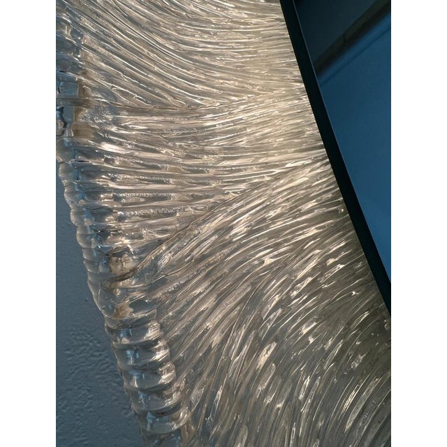 Oval Acrylic Alluminated Mirror from Hillebrand, 1970s For Sale - Image 9 of 16