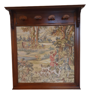 Vintage Gobelin Coat Rack