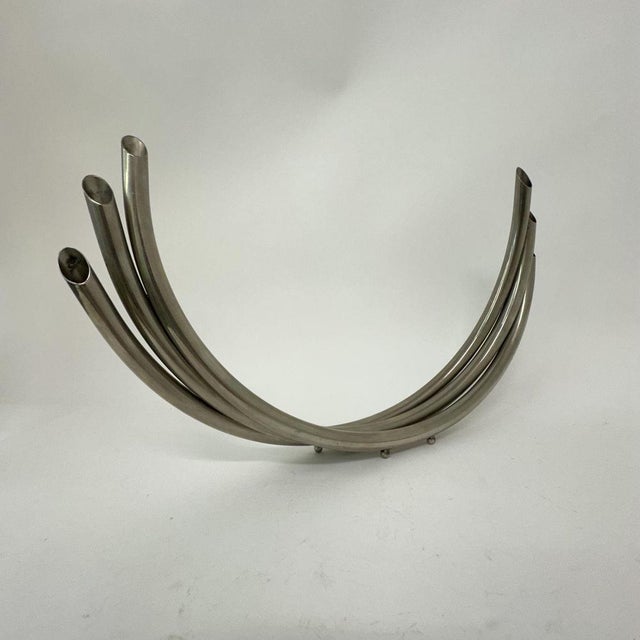 Mid-Century Tubular Vase, 1960s For Sale - Image 16 of 18