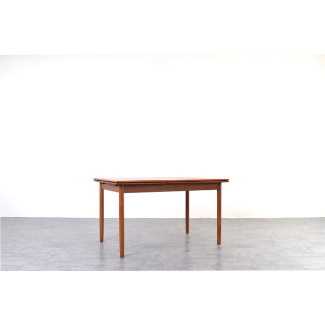 Mid-Century Modern Danish Extendable Dining Table in Teak, 1960s For Sale - Image 17 of 17