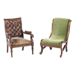 Vintage Sewing Chairs, Set of 2 For Sale