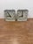 Large Industrial Square Double Sided Factory Wall Clocks from Pragotron, 1970s – Clock made by Pragotron in former...