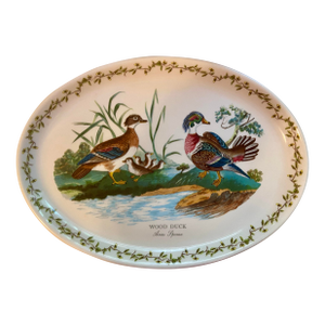 Portmeirion Birds of Britain Platter - Wood Duck
