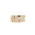 0.8 Carat Round F-G/Si1si2 Channel Set Diamond in 14k Yellow Gold Statement Ring, Size 6 For Sale - Image 4 of 6