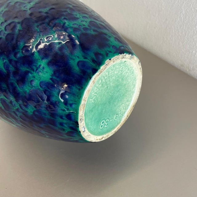 Large Multi-Color Floor Vase from Scheurich, 1970s For Sale - Image 18 of 18