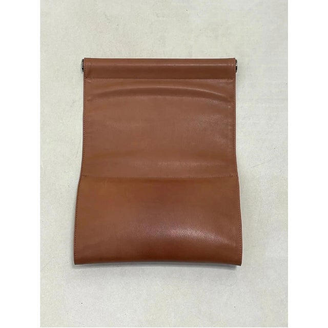 Animal Skin Leather Mart Chair by B&b Italia For Sale - Image 7 of 9