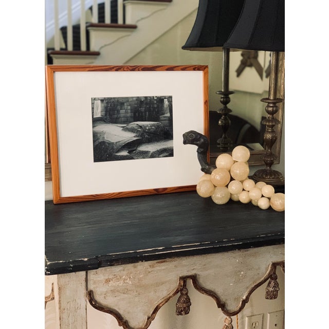 ‘Altar, Machu Picchu’ 1974 Gelatin Silver Print Photograph by American Stephen Gersh, Framed For Sale - Image 12 of 12