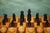 1950s Vintage English Pattern Boxwood & Ebonised Chess Set, 1950, Set of 32 For Sale - Image 5 of 16