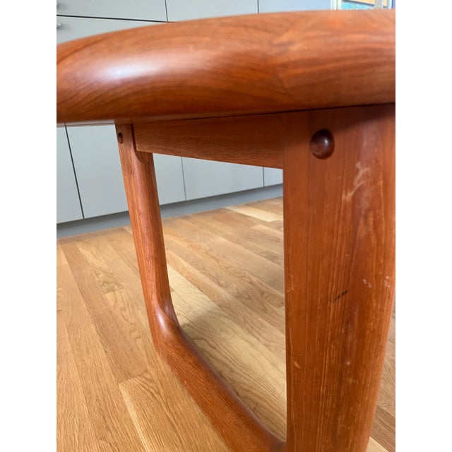 Danish Modern Niels Bach Solid Teak Coffee Table For Sale - Image 9 of 10
