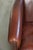 English Sheepskin Club Armchair in Dark Cognac For Sale - Image 7 of 13