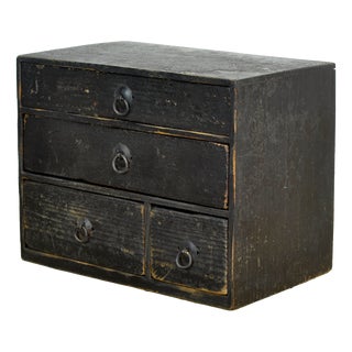 Small Antique Japanese Chest of Drawers, 1900 For Sale