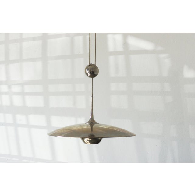 Silver Pendant Lamp from Florian Schulz For Sale - Image 6 of 6