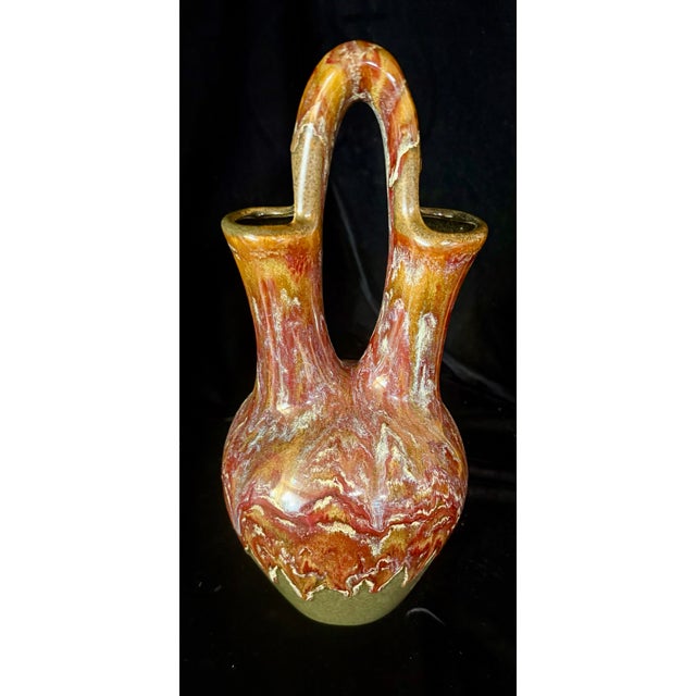 Mid-Century Modern 1960s Susan Hanly Peterson Studio Pottery Vase For Sale - Image 3 of 10