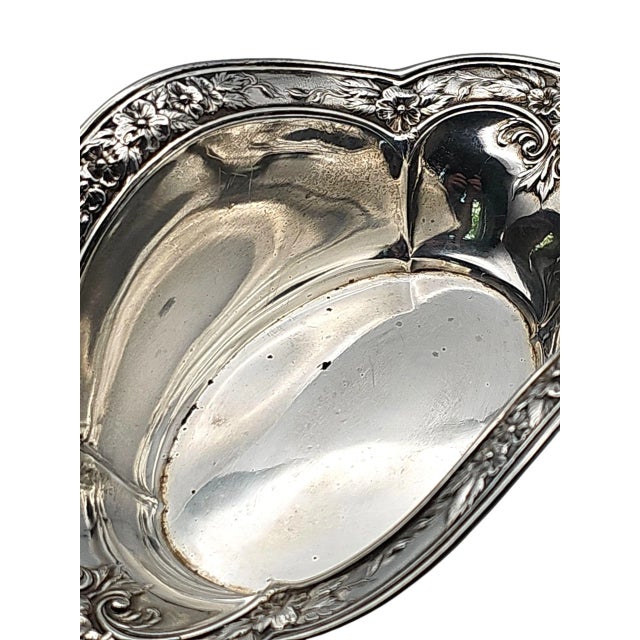 Early 20th Century International Sterling Victorian Style Dish For Sale - Image 10 of 12