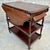 1960s Spanish Wooden Bar Cart With Folding Leaves and Three Tiers For Sale - Image 9 of 9