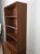 Wood Mid Century Modern Two Piece Shelving Unit With Caned Cabinet and Drawer For Sale - Image 7 of 18