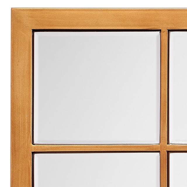 Jamie Young Rectangular Grid Mirror For Sale - Image 4 of 6