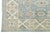 Contemporary Hand-Knotted Wool Oushak Style Area Rug in Sky Blue and Ivory For Sale - Image 9 of 12