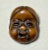 Antique Japanese Hand Carved Boxwood Netsuke Okame Noh Mask Mennetsuke Sculpture For Sale In New York - Image 6 of 10