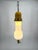 Metal Oblong Pendant Lamp in Metal and Glass, Italy, 1970s For Sale - Image 7 of 16