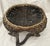 Vintage Twisted Handled Vine Rattan Basket For Sale - Image 9 of 10
