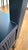 Woodbridge Black Bedside or End Table — Reeded Drawer & Pull-Out Tray For Sale - Image 9 of 11